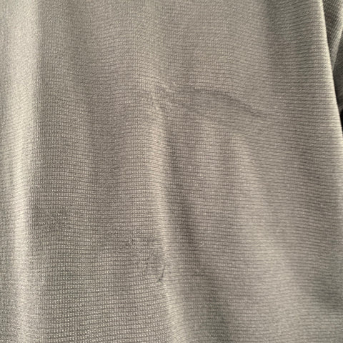 SATISFY Size M Black Graphic Crew Neck Running Pullover