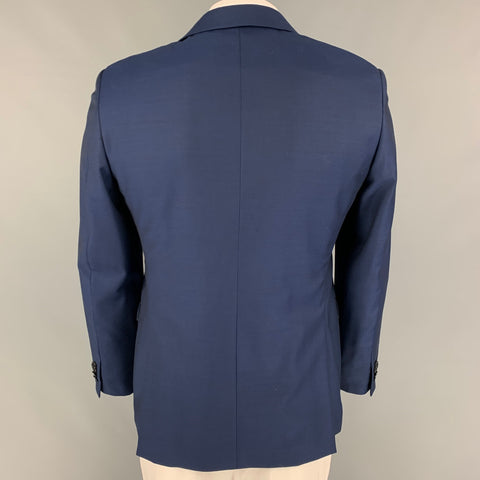 JOHN VARVATOS * U.S.A. Size 40 Navy Wool Notch Lapel Sport Coat