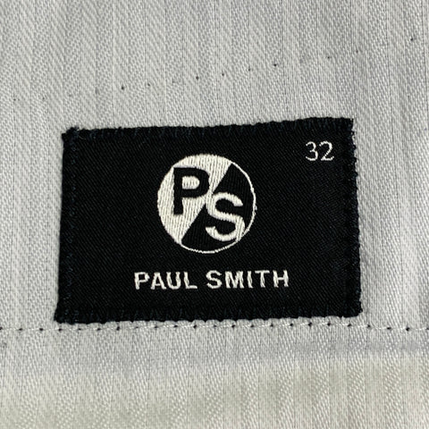 PS by PAUL SMITH Size 32 Black Wool Tapered Drawstring Casual Pants