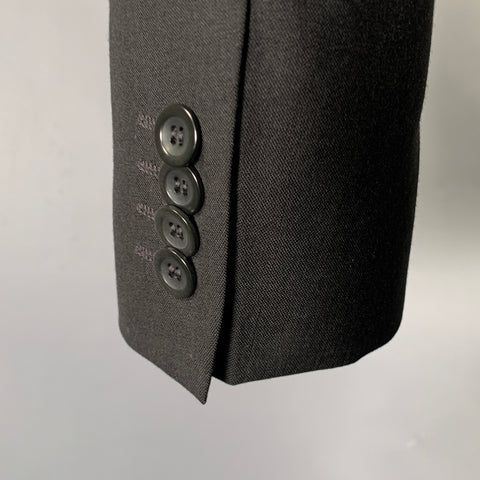 FILIPPA K Tailleur en polyester noir à revers crantés, taille 36