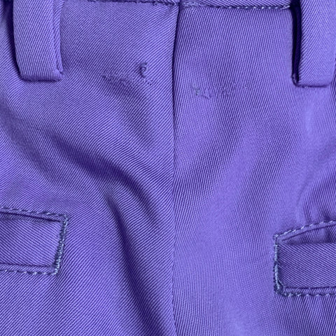 PAUL SMITH Size 31 Purple Lavender Twill Viscose Cotton Blend Dress Pants
