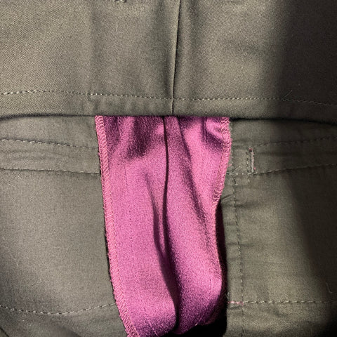 HAIDER ACKERMANN Size 32 Purple Acetate Blend High Waisted Casual Pants