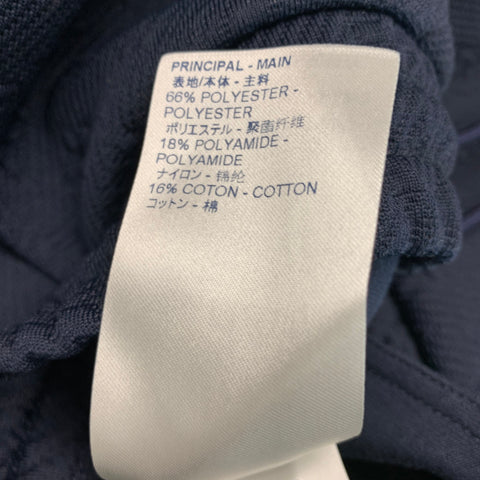 LOUIS VUITTON Size M -Technical Tracksuit- Navy Monogram Zip Up Tracksuit