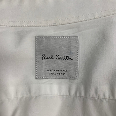 PAUL SMITH Size S White French Cuff Long Sleeve Shirt