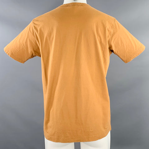 JUNYA WATANABE Size M Tan Multi Color Hand Painted Cotton Crew Neck T-shirt