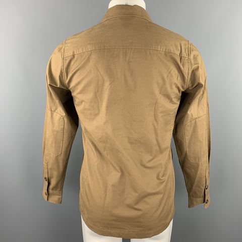 BRIDGE & BURN Size S Khaki Cotton Buttoned Jacket