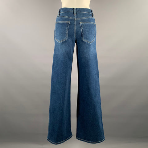 FRAME Size 26 Blue Denim Straight Jeans