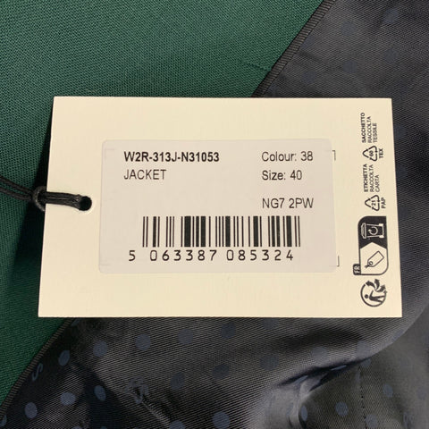 PS by PAUL SMITH Size S Forest Green Wool Notch Lapel Jacket Blazer