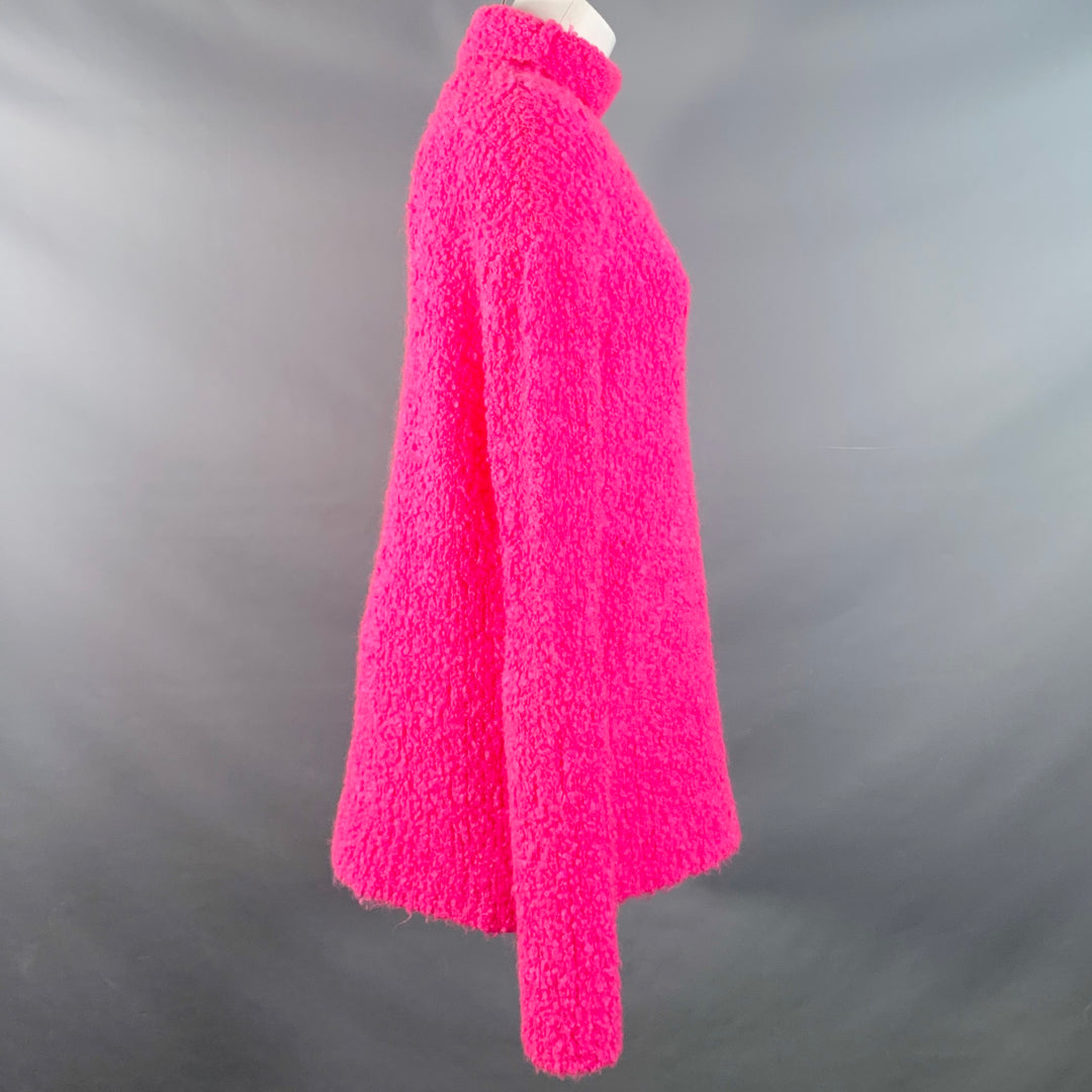 SIES MARJAN Size S Pink Acrylic Blend Knit Turtleneck Pullover