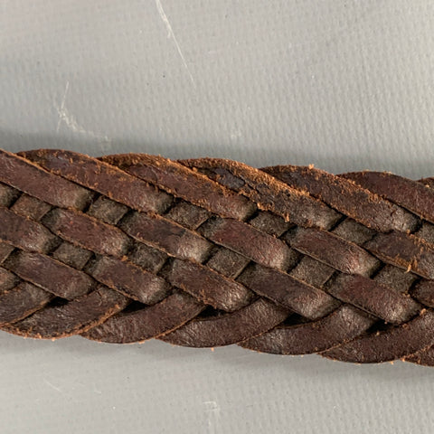 POLO by RALPH LAUREN Size 36 Brown Woven Leather Belt