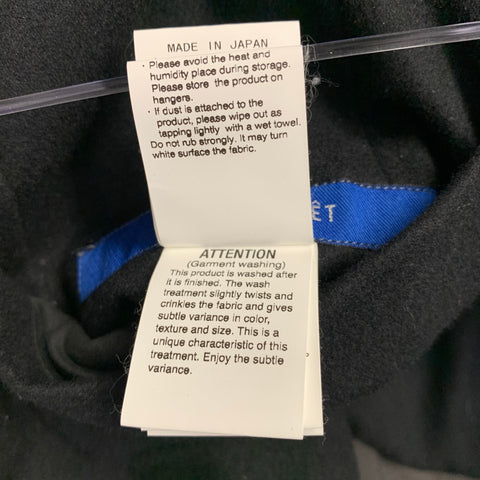 Veste SAGE DE CRET taille M noire et grise réversible en mélange de nylon