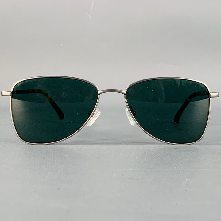 DRIES VAN NOTEN Silver Tortoiseshell Metal Sunglasses