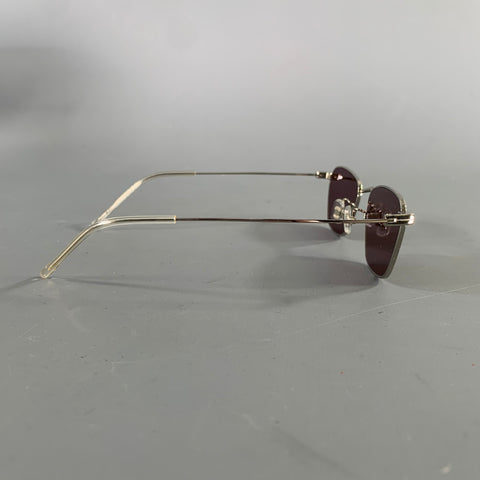 GENTLE MONSTER Silver Metal Sunglasses