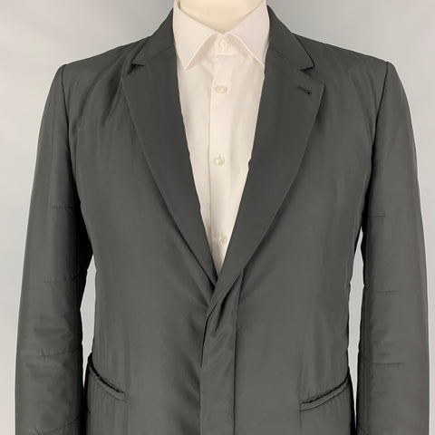 CALVIN KLEIN COLLECTION Taille 44 Manteau de sport en polyester matelassé noir