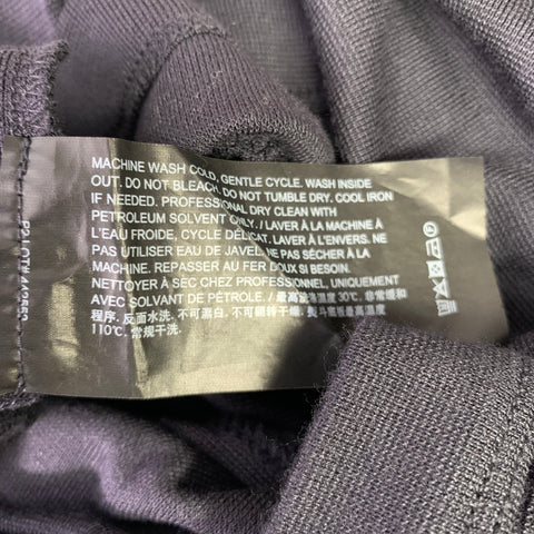 THEORY Size M Black Modal Blend Polo