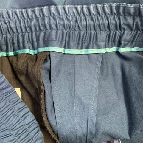 PAUL SMITH Size 32 Navy Drawstring Waistband Tapered Casual Pants