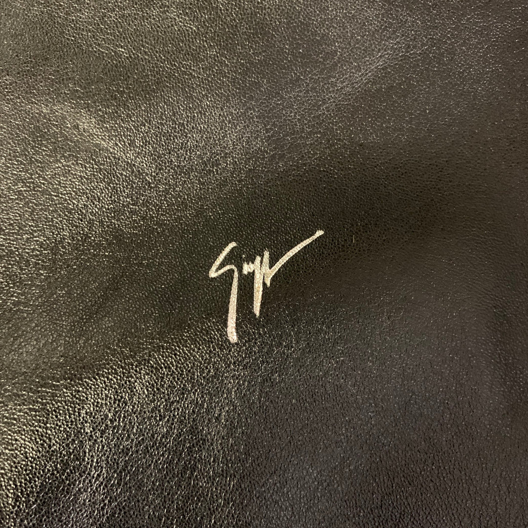 GIUSEPPE ZANOTTI Size 6.5 Black  Suede Boots