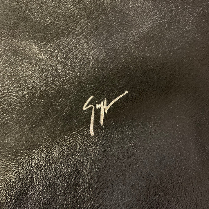 GIUSEPPE ZANOTTI Size 6.5 Black  Suede Boots