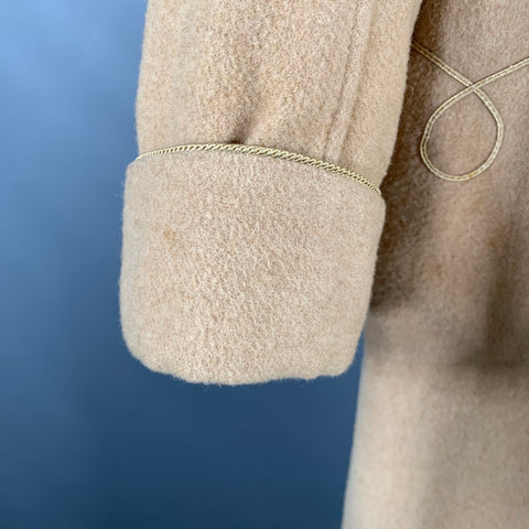 POLO by RALPH LAUREN Size S Camel Hair Shawl Collar Robe