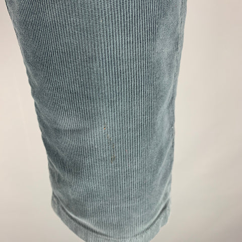 SCOTCH AND SODA Talla 30 Pantalón casual estrecho de pana de algodón y elastano azul