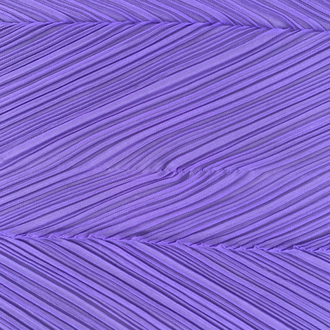 PLEATS PLEASE by ISSEY MIYAKE Purple Pleated Scarves & Shawls