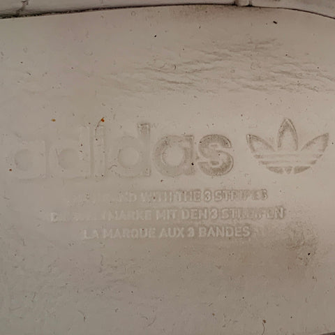 ADIDAS x STAN SMITH Size 13 White Leather Low Top Lace-Up Sneakers
