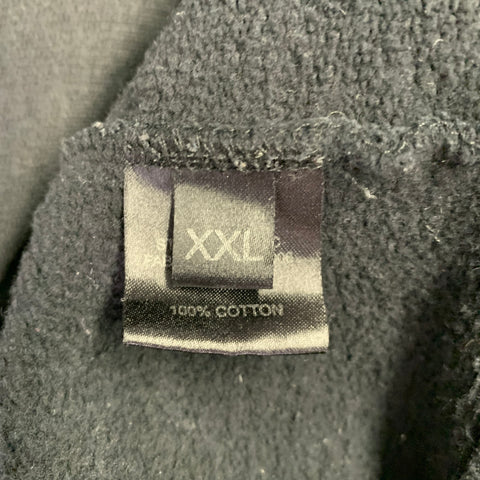 RAF SIMONS Size XXL Black Patches Cotton Crew Neck Sweatshirt