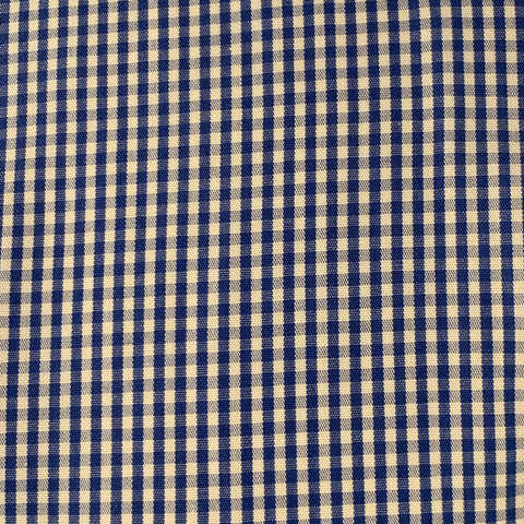 GITMAN VINTAGE Size M Blue White Checkered Cotton One Pocket Long Sleeve Shirt