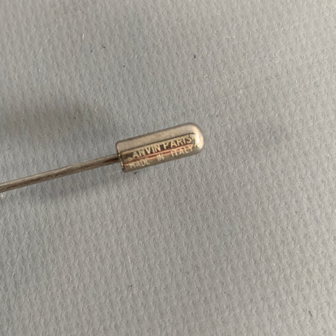 SAINT LAURENT Silver Tone Metal Brooches & Pins