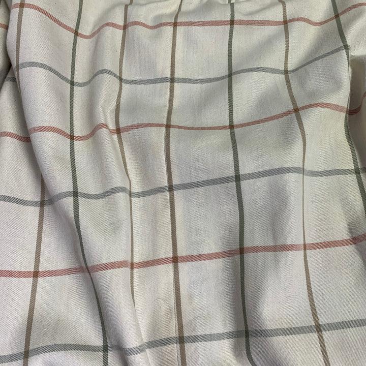 LORO PIANA Size M Green Olive Suede Zip Buttons Coat