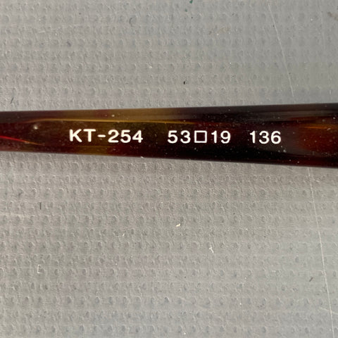 KIO YAMATO Brown Gunmetal Titanium Acetate Eyewear Readers