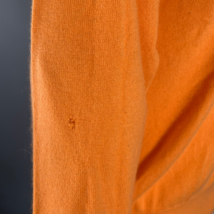 N.PEAL Size L Knitted Cashmere V-Neck Sweater