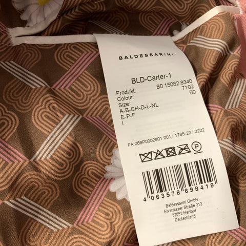 BALDESSARINI Pink Wool Double Breasted Suit