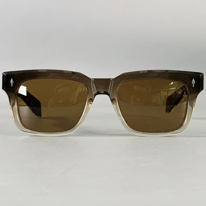 JACQUES MARIE MAGE Torino Grey Ombre Acetate Sunglasses & Eyewear