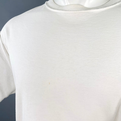 JOHN ELLIOTT Size XS White Cotton Reverse Seams T-shirt
