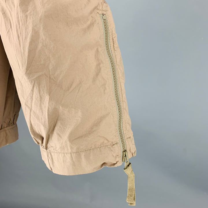 COP. COPAINE Size 6 Khaki Cotton Cropped Casual Pants