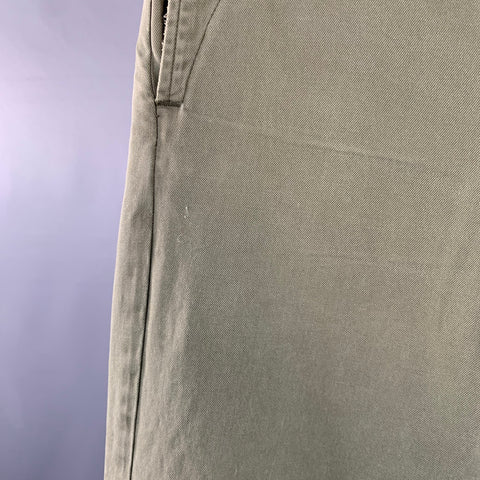 RRL by RALPH LAUREN Size 31 Olive Cotton Straight Casual Pants