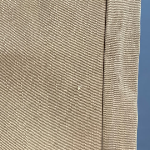 RRL by RALPH LAUREN Size 31 Khaki Cotton Cuffed Straight Button Fly Casual Pants