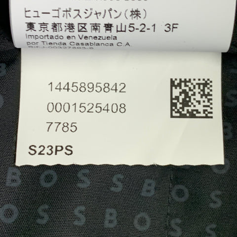 HUGO BOSS Size XL Black Virgin Wool Tuxedo Dress Pants