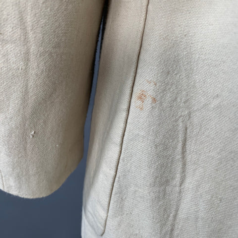 YOHJI YAMAMOTO Size L Beige Cotton Notch Lapel Suit