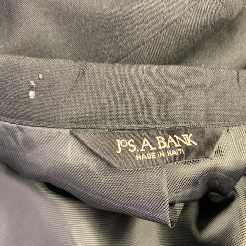 JoS. A. BANK Size 42 Black Wool Peak Lapel Tuxedo