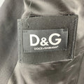 DOLCE & GABBANA Size 36 Black Wool Sport Coat D&G by DOLCE & GABBANA