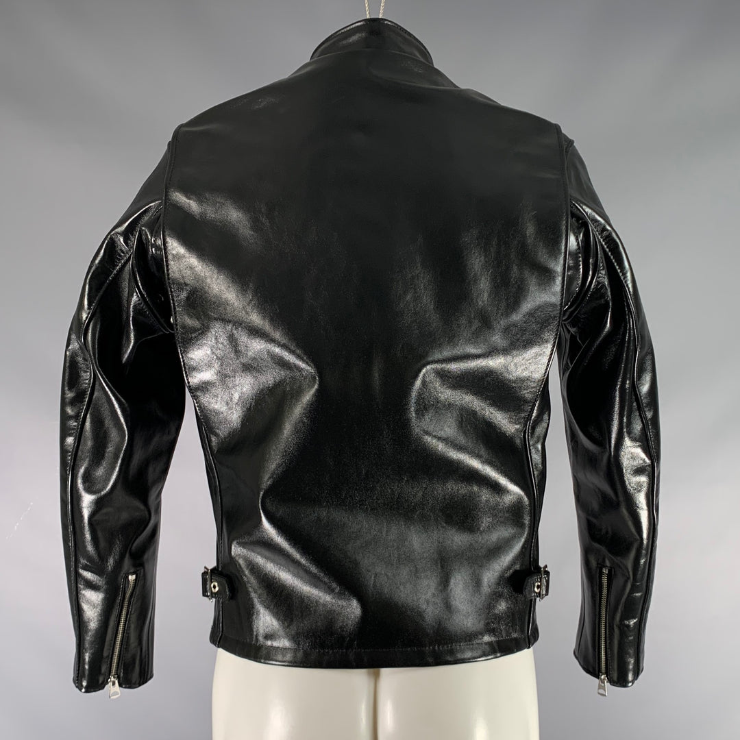 PERFECTO by SCHOTT N.Y.C Size 38 Black Leather Motorcycle Jacket