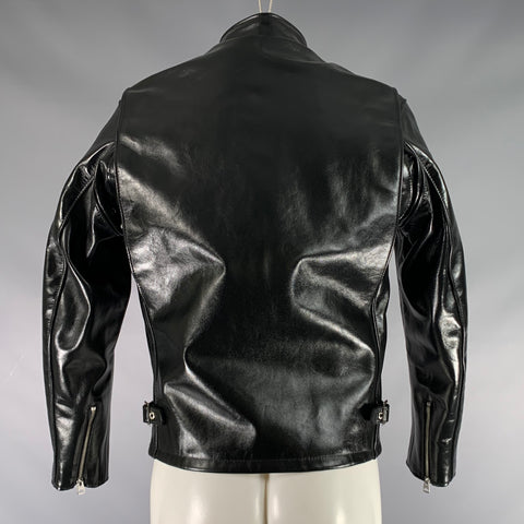 PERFECTO by SCHOTT N.Y.C Size 38 Black Leather Motorcycle Jacket