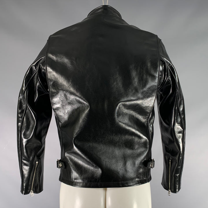 PERFECTO by SCHOTT N.Y.C Size 38 Black Leather Motorcycle Jacket