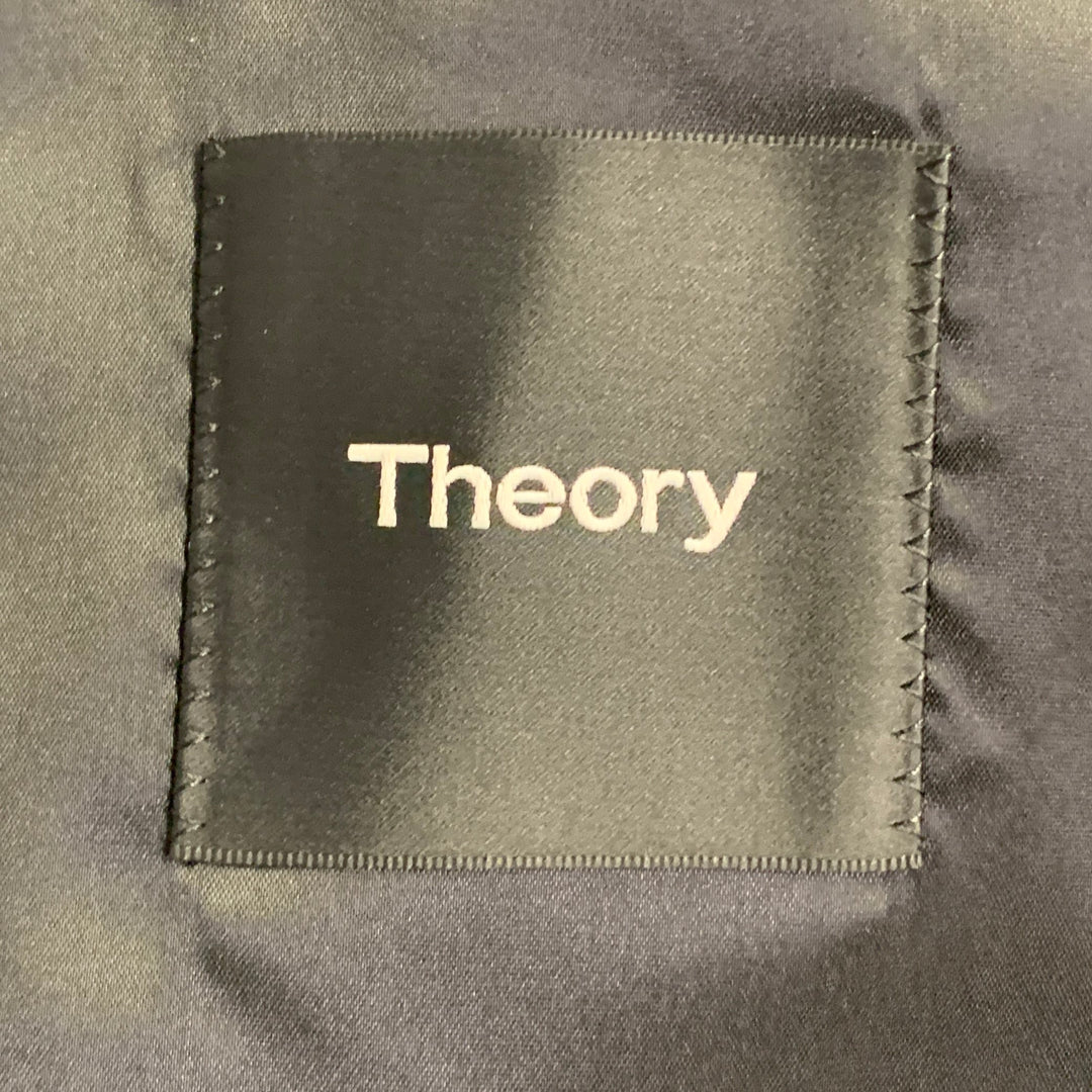THEORY Size 44 Regular Grey Slate Polyamide Blend Sport Coat