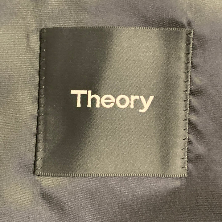 THEORY Size 44 Regular Grey Slate Polyamide Blend Sport Coat