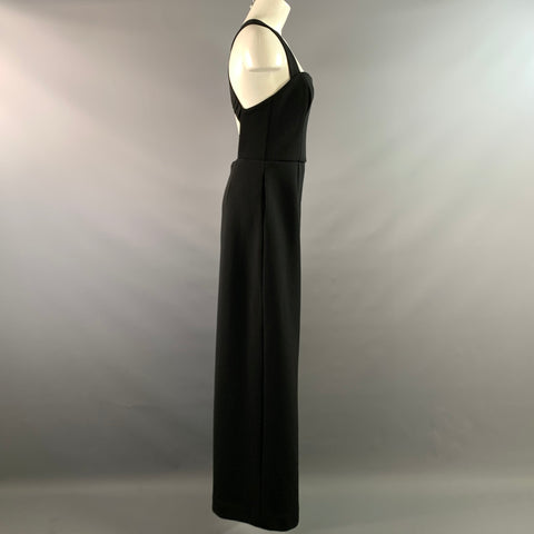 STAUD Size 10 Black Polyester Overalls & Jumpsuits