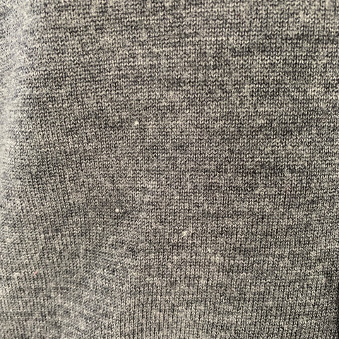 FRED PERRY Size L Grey Heather Wool Cardigan