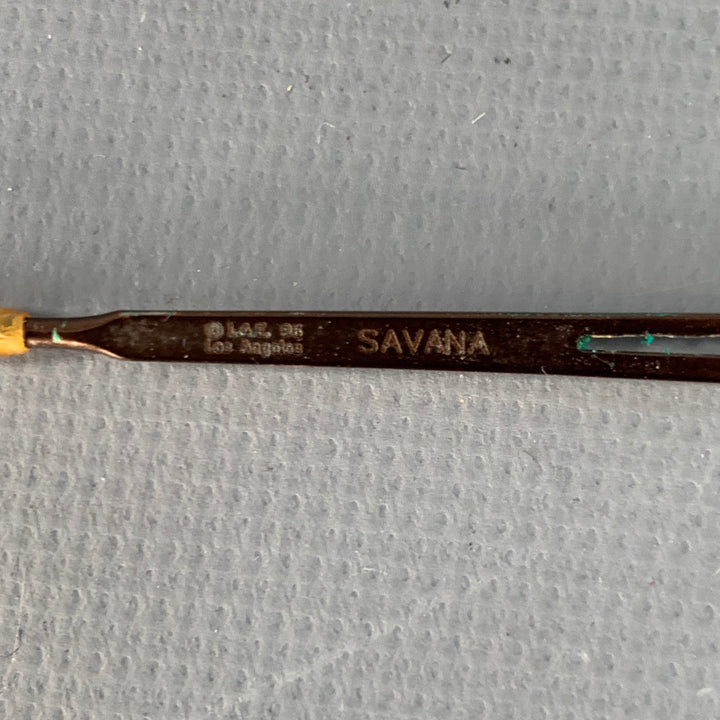 L.A.EYEWORKS Savana Brown Tortoiseshell Cateye Eyewear Readers